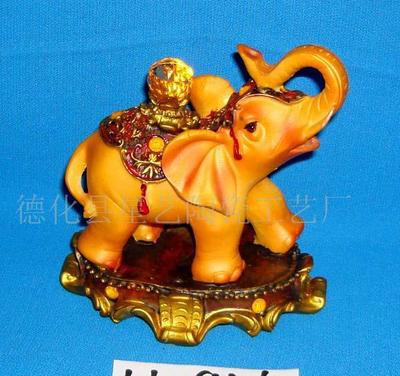 树脂工艺品(大象雕像)H0924